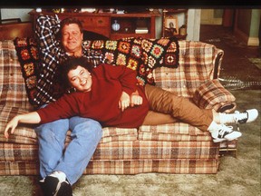 John Goodman and Roseanne Barr from "Roseanne". (File Photo)