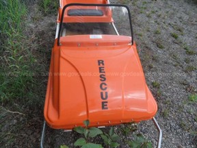 First, a boat that was used for water rescues in Ward 2 was sold last August and not replaced, and now a rescue sled has been sold at auction.