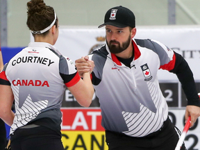 Joanne Courtney and Reid Carruthers have earned Canada a spot in the 2018 Olympics in mixed doubles curling.