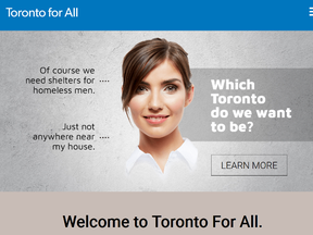 Toronto For All website screenshot.