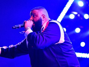 DJ Khaled performs in the Sahara Tent during the 2017 Coachella Valley Music & Arts Festival at the Empire Polo Club on April 23, 2017 in Indio, Calif.  (Frazer Harrison/Getty Images for Coachella)