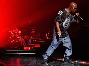 DMX performs during the Puff Daddy and Bad Boy Family Reunion Tour at Verizon Center on Sept. 22, 2016 in Washington, D.C.  (Larry French/Getty Images for Live Nation)