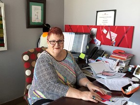 Judi Burrill, executive director of the Kingston chapter of the Canadian Mental Health Association, at the agency's new office at 400 Elliott Ave. (Mike Norris/The Whig-Standard)