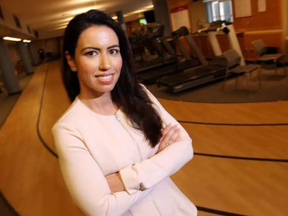 Dr. Thais Coutinho is the new chief of Cardiac Prevention and Rehab at the University of Ottawa Heart Institute. She is the youngest and first woman to take that role. JEAN LEVAC / POSTMEDIA NEWS