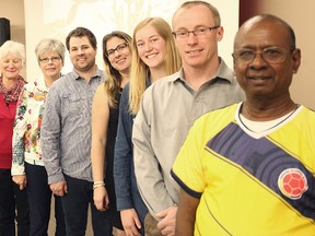 These are the missionaries who recently travelled to Leticia, Colombia to help an orphanage known as "La Aljaba," which means the Quiver in English. (Shaun Gregory/Huron Expositor)