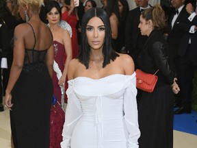 Kim Kardashian West attends the "Rei Kawakubo/Comme des Garcons: Art Of The In-Between" Costume Institute Gala at Metropolitan Museum of Art on May 1, 2017 in New York City.  (Photo by Dia Dipasupil/Getty Images For Entertainment Weekly)