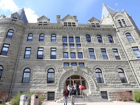 The University of Winnipeg, in Winnipeg. Tuesday, May, 2017. Chris Procaylo/Winnipeg Sun/Postmedia Network