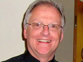 Father Stephen Amesse is seen here in a photo posted on a blog in 2009.