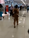 Naked woman shocks passengers at airport_3