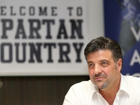 Sudbury Wolves owner Dario Zulich announced in a media conference on Wednesday May 3, 2017 that he had purchased the Sudbury Spartans in Sudbury, Ont. John Lappa/Sudbury Star/Postmedia Network
