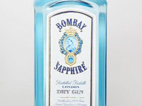 Bombay Sapphire Gin. (Brigitte Bouvier/Postmedia File Photo)