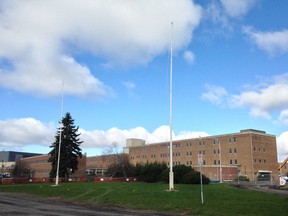 City council approved a shortened noise exemption for the demolition of the former Providence Care Hospital building on Tuesday. (Elliot Ferguson/The Whig-Standard)