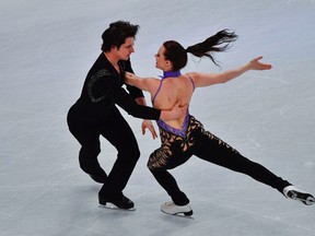 Tessa Virtue and Scott Moir. (Getty Images)