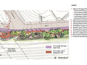 The 1 km Elgin Greenway project will run from the architecture school to the Nelson Street footbridge.