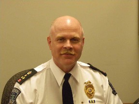 Bridgewater police chief John Collyer is pictured in this photo taken from the Bridgewater Police website. (Bridgewaterpolice.ca)