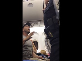 Brian Schear was kicked off a Delta flight after refusing to give up his toddler's seat, which he paid for. (YouTube screenshot)