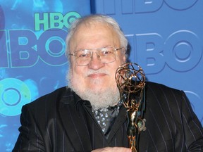 Author George R. R. Martin attends HBO's Official 2016 Emmy After Party at The Plaza at the Pacific Design Center on September 18, 2016 in Los Angeles, California. (Photo by Frederick M. Brown/Getty Images)