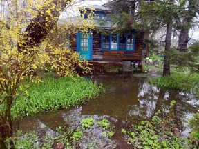 Rising water levels on Wards Island in Toronto on Friday May 5, 2017. (Dave Abel/Toronto Sun)