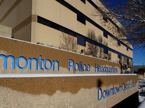 Edmonton Police Service headquarters. (Tom Braid/Postmedia)