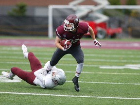 Wide receiver Danny Vandervoort has a good chance at being taken in the first round of the CFL draft on Sunday. (Jack Boland/Toronto Sun/Files)