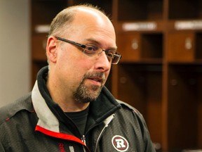 General manager Marcel Desjardins and the Redblacks hold the ninth pick in Sunday night's CFL draft. (Darren Brown/Postmedia/Files)