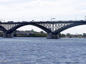 The Peace Bridge between Fort Erie, Ont. and Buffalo, N.Y., is seen in this file photo. (Mike DiBattista/Postmedia Network)