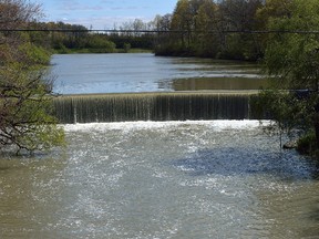 Authorities had warned people late last week to stay off bodies of water, including the Arva pond, above, because rising water levels caused by prolonged, heavy rain had made them unsafe. (MORRIS LAMONT, The London Free Press)