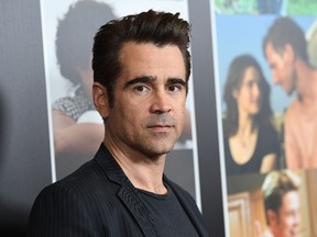 Colin Farrell attends a Focus Features luncheon and studio program celebrating 15 Years during CinemaCon at The Colosseum at Caesars Palace on March 29, 2017 in Las Vegas, Nevada. / AFP PHOTO / ANGELA WEISS
