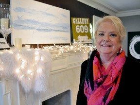 Annette Dutton’s Gallery 609 offers a cozy spot to check out local art. CHRIS MONTANINI\LONDONER\POSTMEDIA NETWORK