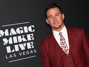 Actor Channing Tatum attends the grand opening of "Magic Mike Live Las Vegas" at the Hard Rock Hotel & Casino in Las Vegas on April 21, 2017. (Ethan Miller/Getty Images)