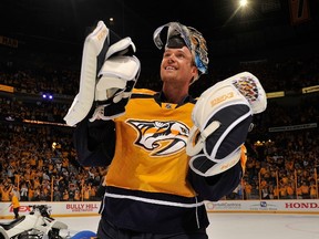 Pekka Rinne of the Nashville Predators (Getty Images)