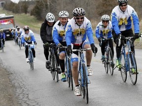Intelligencer file photo
The annual Pedal for Hope fundraiser has rebranded itself as Give Where You Live with charities in Hastings and Prince Edward counties benefitting. Area police officers remain involved in the event with this year’s benefactor being Camp Trillium’s OuR Island.