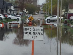 DAVE VACHON/The Intelligencer
South Church St. remains closed to traffic.