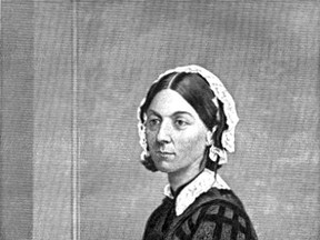Florence Nightingale, who in 1856 returned home from the Crimean War to set up modern nursing procedures with the aid of public subscriptions of the Nightingale Fund.