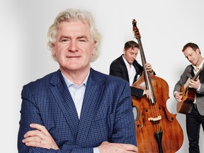 John McDermott will be backed by bassist Maury LaFoy and guitarist Jason Fowler when he plays London?s Grand Theatre on Friday and the Capitol Theatre in Chatham on Saturday. (Special to Postmedia News)
