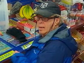 Suspect wanted by Kingston Police in relation to fraudulent debit card purchases. Supplied Photo
