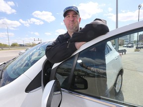 Doug Perrier is frustrated by the shrinking number of loading zones in Winnipeg. New enforcement tactics, he says, make it more difficult for him to earn a living as a courier. (Winnipeg Sun/Postmedia Network)