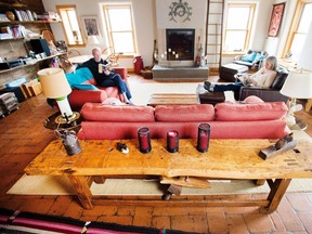 Tony and Linda Armstrong relax inside their country home called Headwaters Farm, northwest of Cobourg.?When we first saw this property, it was grey, raining and muddy ... The fog was so thick we couldn?t even see what turned out to be a spectacular view, but we could see the potential,? Tony Armstrong says.