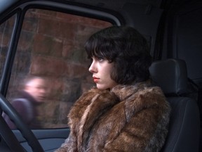 This image released by A24 Films shows Scarlett Johansson in a scene from "Under the Skin." (A24 Films photo)