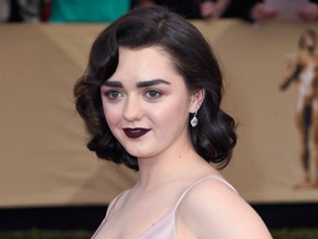 Maisie Williams attends the Screen Actors Guild Awards at The Shrine Auditorium on January 29, 2017 in Los Angeles, California. (Frazer Harrison/Getty Images)