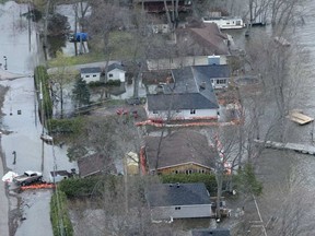 Flooding in Constance Bay on Monday, May 8. JULIE OLIVER / POSTMEDIA