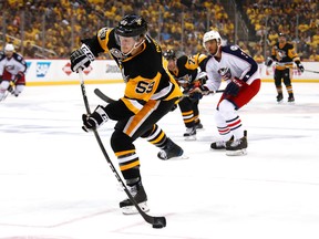 Every year there are surprising playoff stars and young Jake Guentzel has been that guy for Piittsburgh so far. The rookie has nine goals already. Getty Images