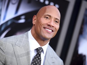 Dwayne Johnson told GQ for a story published May 10, 2017, that he is seriously considering a run for president. (Richard Shotwell/Invision/AP/Files)