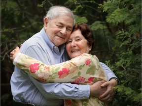 Annick, 83, and André Pascal, 85, mark their 60th wedding anniversary this year and will celebrate with a mass at Notre Dame Basilica this Sunday. JULIE OLIVER / POSTMEDIA