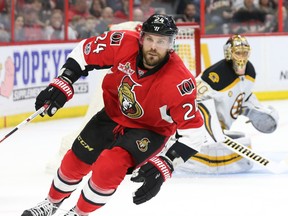 The Senators may have Viktor Stalberg back in the lineup for Game 2 against the Penguins. (Jean Levac/Postmedia)