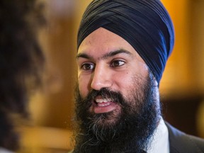 Although largely unknown outside Ontario and broader NDP circles, Jagmeet Singh could inject some much-needed excitement into what has been a truly uninspiring race thus far. (TORONTO SUN/FILES)
