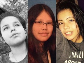 From left: Amy Owen, 13, Kanina Sue Turtle, 15, and Courtney Scott, 16, all died in foster care. -