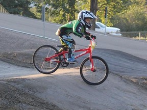 Photo supplied by Stony Plain BMX
Stony Plain BMX started off the season on the right foot this year with 57 riders taking part in its first race and more than 100 riders registering for the season.
