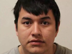 A warrant of arrest has been issued for 24-year-old Dylan Moberley-Horseman in relation to the death of Marvin Nahachick Jr. in a fatal house fire in Cadotte Lake on May 9. SUPPLIED RCMP / POSTMEDIA