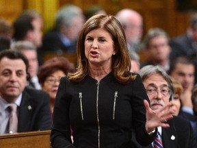 Interim Conservative Leader Rona Ambrose asks a question during Question Period in the Hosue of Commons on Parliament Hill in Ottawa on Monday, May 15, 2017. THE CANADIAN PRESS/Sean Kilpatrick